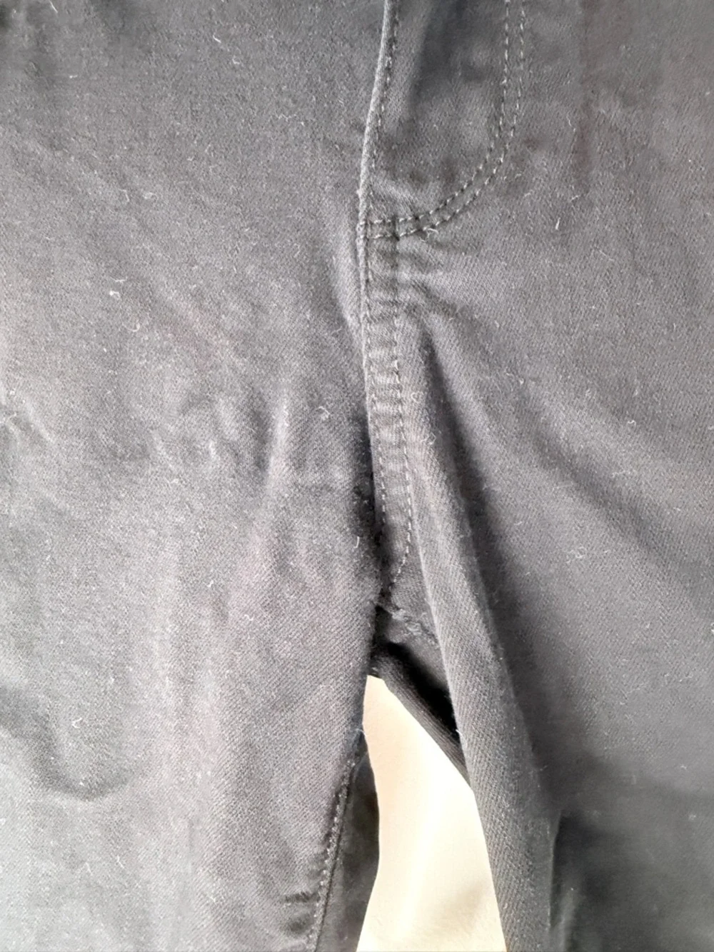 PAIGE Verdugo Crop Black Skinny Jeans Size 26| 90s Minimal Mid Rise Ankle Zip - Picture 9 of 16